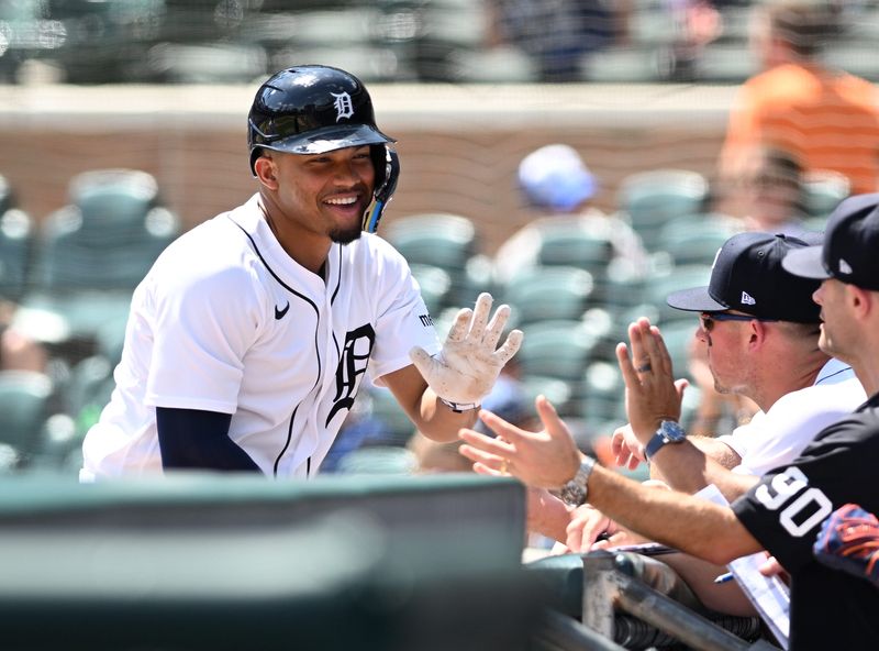 Tigers outfielder Wenceel Perez is recovering from an orbital bone fracture.