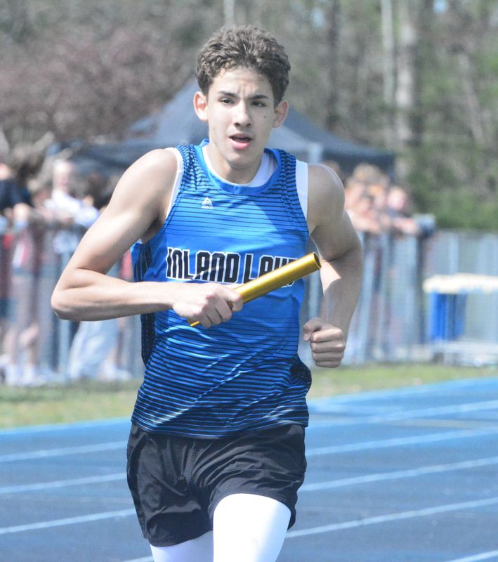 Inland Lakes sophomore Zander Robinson was one of the top boys track and field athletes in the Cheboygan area this past season.