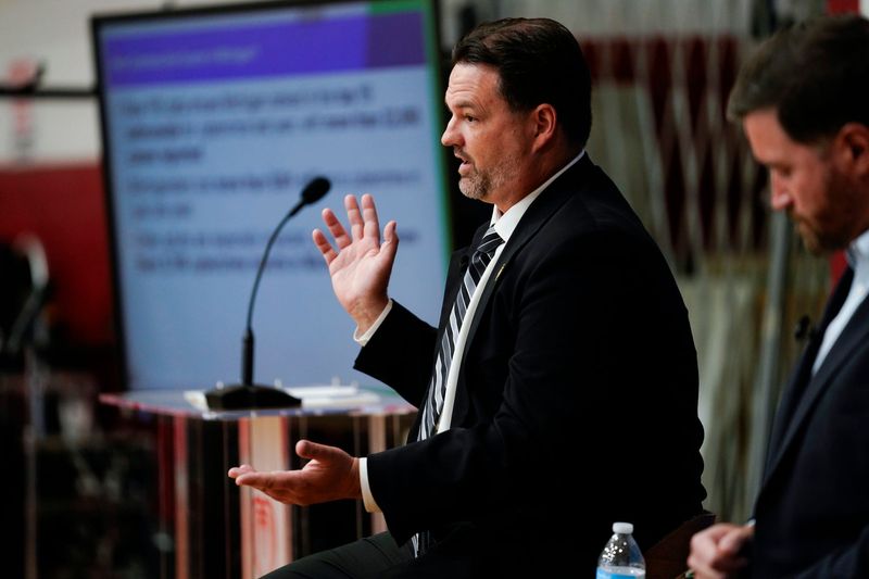 FBI Special Agent Bryan Drake speaks at a community event to discuss fraud on Monday, June 15, 2026, during World Elder Abuse Awareness Day. Fifth Third hosts “Protect Your Money: Banking Safety & Scam Prevention,” a free community event open to the public in partnership with Matrix Human Services in Detroit.