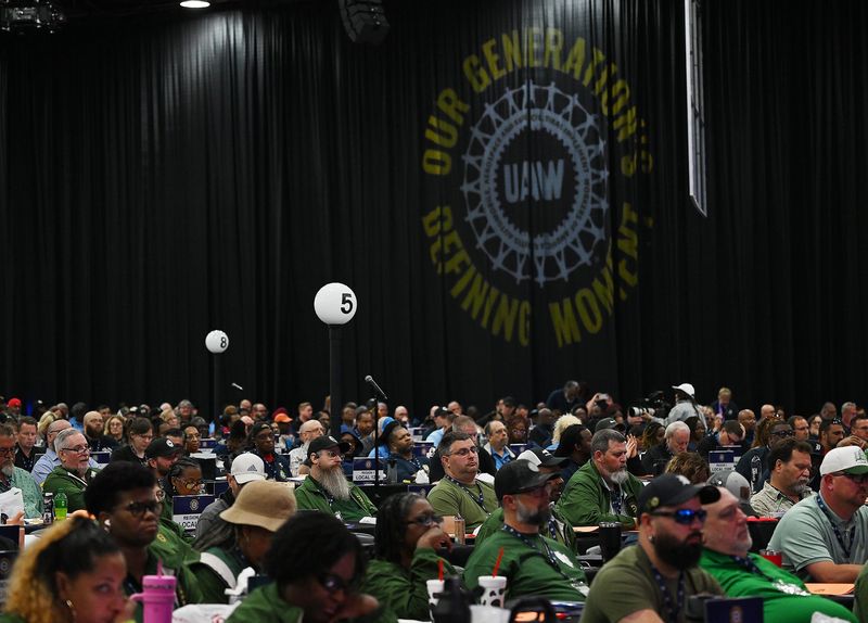 United Auto Workers delegates attending the constitutional convention on Thursday voted to divest union funds from Israel Bonds, the common name for Development Corp. for Israel, which is the broker-dealer that underwrites and markets debt securities issued by the State of Israel in the United States.