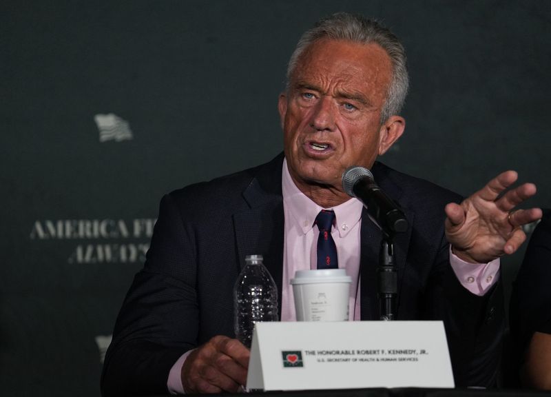 U.S. Secretary of Health and Human Services Robert F. Kennedy, Jr., speaks Tuesday, June 16, 2026, during an America First Policy Institute panel at The Country Mill in Charlotte, Mich. [Matthew Dae Smith/USA Today Network]
