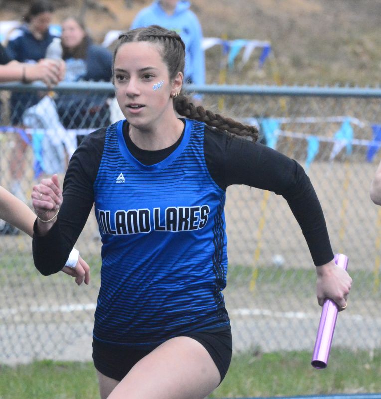 Inland Lakes senior Kaylee Taglauer, who starred in sprints and sprint relays, is the Cheboygan Daily Tribune’s girls track and field co-athlete of the year.