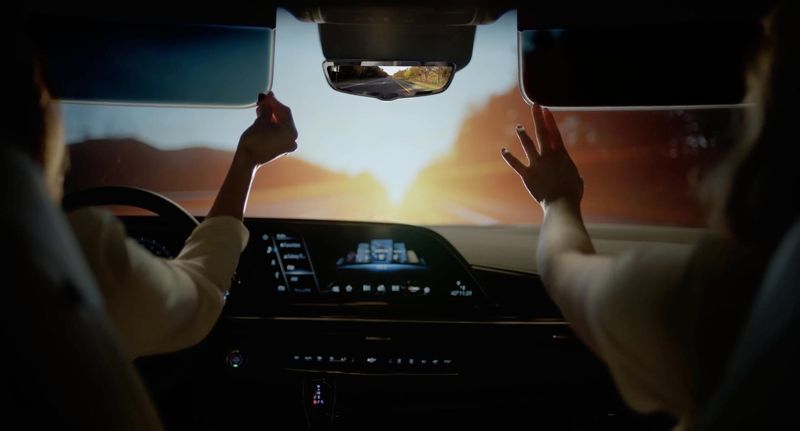 Gentex, a global tech company known for its automatic-dimming rearview mirrors that dominate the auto and aerospace industries, has designed a see-through dimmable visor to cut down on sunrise and sunset glare, as well as that from oncoming motorists' headlights.