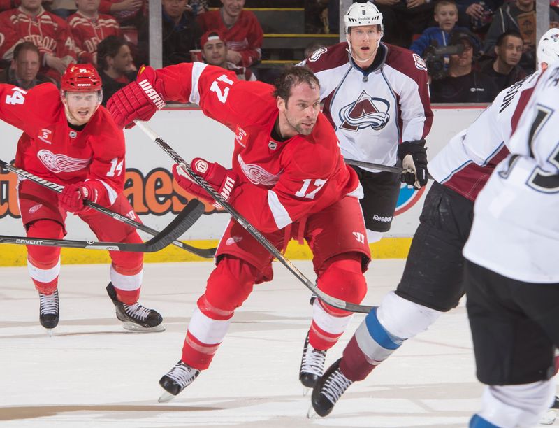 David Legwand played 26 total games for the Detroit Red Wings in 2014, between the regular season and playoffs.