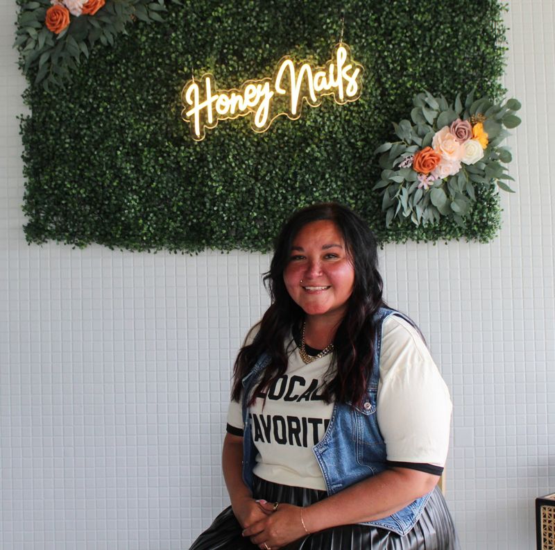 Tiffany Medina-Moore owns Honey Nails Studio at 430 N. Monroe St. in Monroe, Michigan.