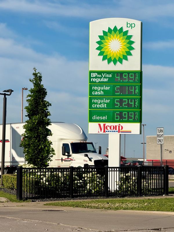 The BP gas station near the Detroit Metro airport is under investigation in connection to complaints it is price gouging.