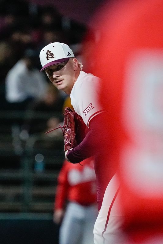 The Tigers selected left-hander Ben Jacobs in the third round of 2025 MLB Draft out of Arizona State.