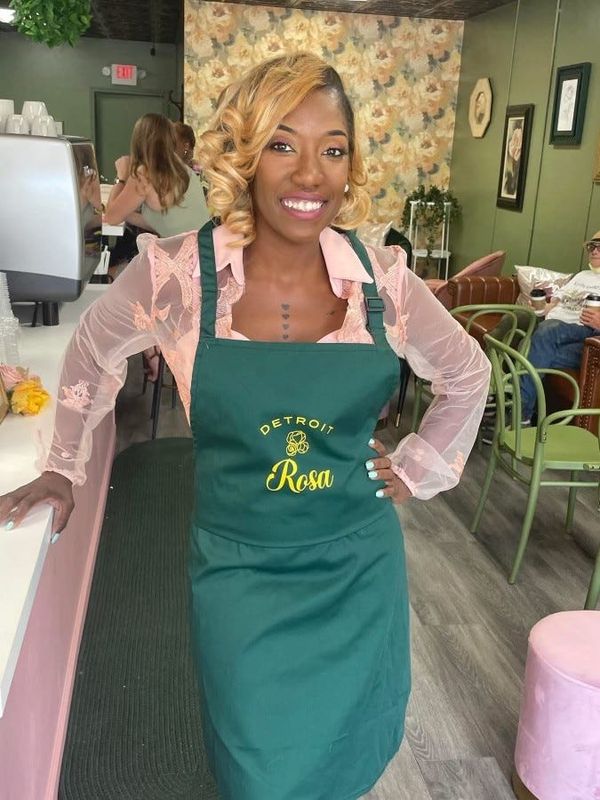 Charity Dean is the founder of and owner of Rosa coffee, with locations in Detroit.
