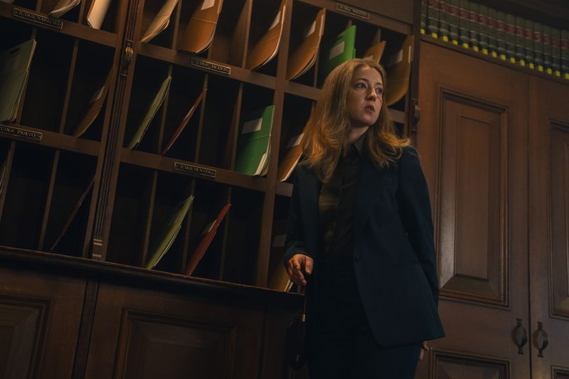 Jessy Hodges in a scene from Apple TV's "Maximum Pleasure Guaranteed."