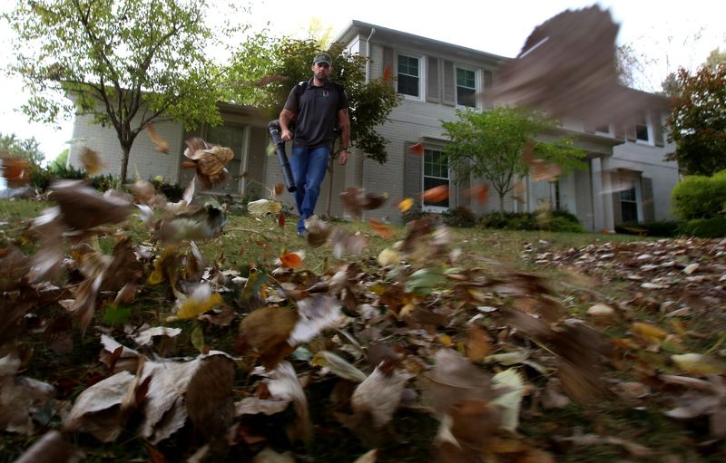 Ann Arbor recently banned gas-powered leaf blowers.