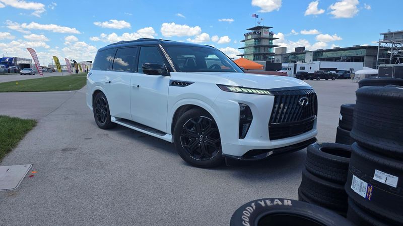 The 2026 Infiniti QX80 Sport is a family hauler in the mega-ute class: SUVs based on a light-duty pickup ladder frame.