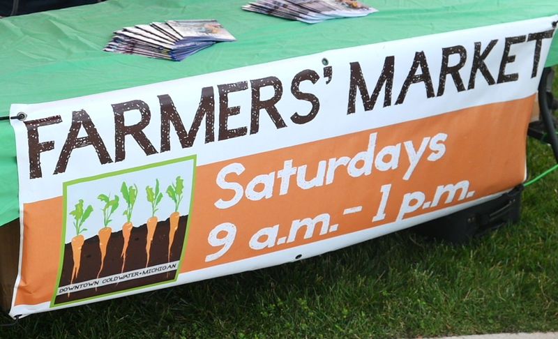Coldwater's Farmer's Market will be open on Saturday July 4, and each Saturday until Sept. 12.