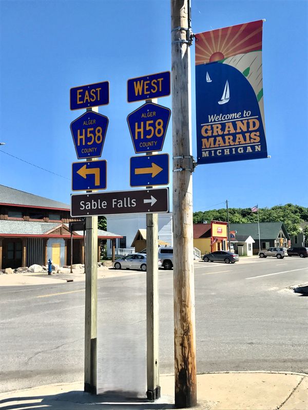 Grand Marais in the U.P. is not far from Marquette where Glenn Stevens, executive director of MichAuto at Detroit Regional Chamber, grew up.