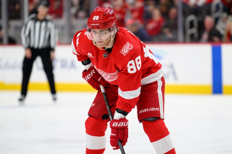 Red Wings forward Patrick Kane has 57 points (16 goals) in 67 games this season.