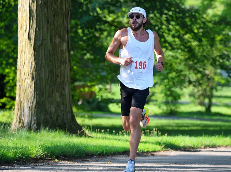 Dillan Haviland, who recently moved to Petersburg, won the 18th annual Rose Run on Saturday, July 11, May 11, 2026.
