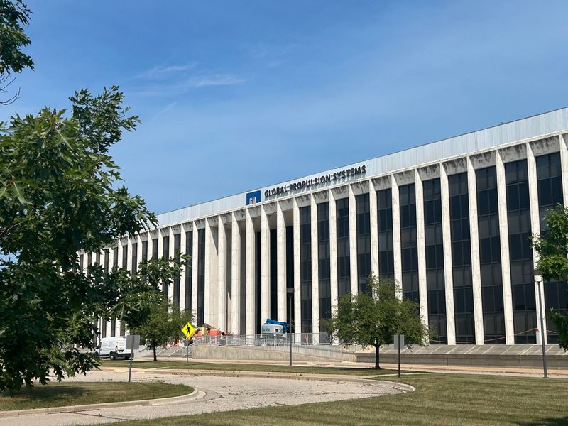 Early demolition work has begun on the former One Pontiac Plaza building.