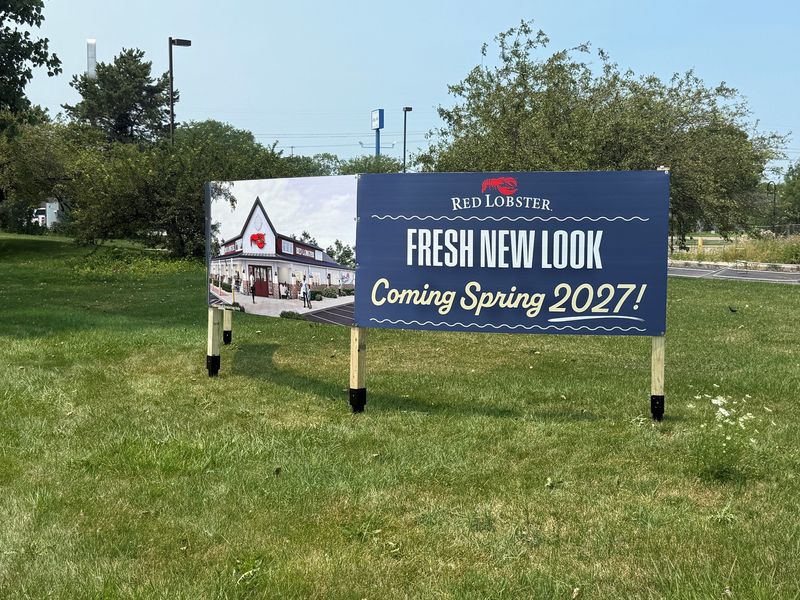 The Red Lobster in Frenchtown Township announces its return in 2027. July 14, 2026