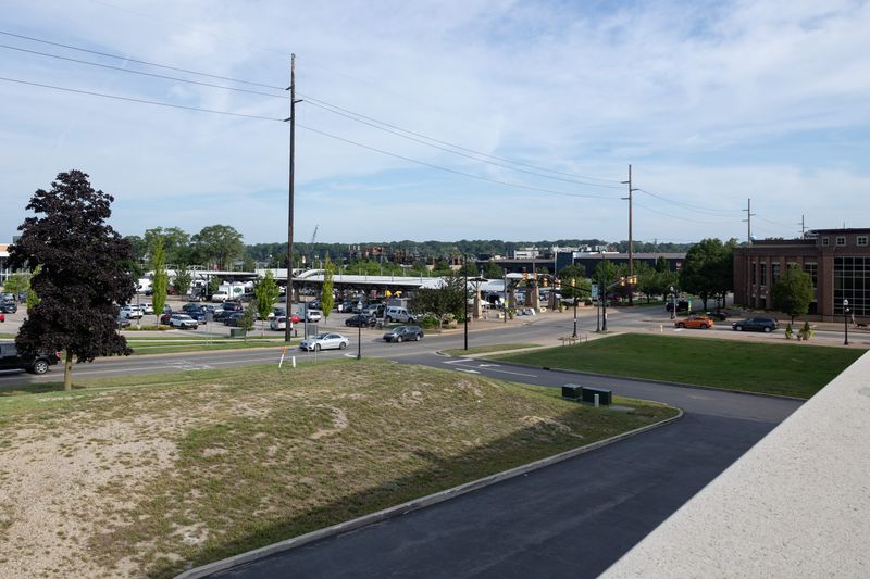 GDK Construction is planning a five-story, mixed-use building on the corner of Pine Avenue between Eighth Street and Ninth Street.