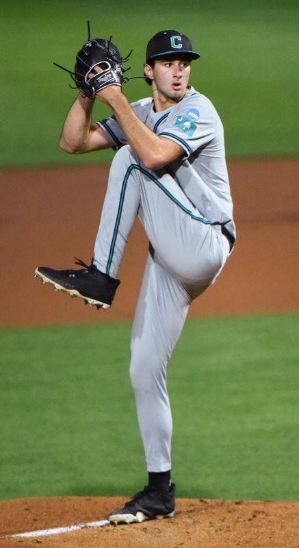 The Tigers drafted Coastal Carolina pitcher Cameron Flukey in the first round.