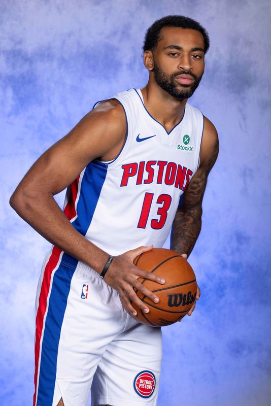 Pistons guard Brice Williams