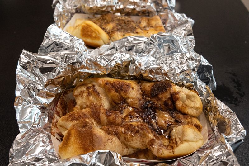 Cinnamon Breadsticks from Sluggo’s Pizzeria in Holland