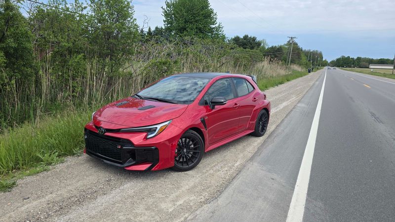 With a manual gearbox option, all-wheel-drive, and tenacious grip, the 2026 Toyota GR Corolla is hours of fun on the open road.