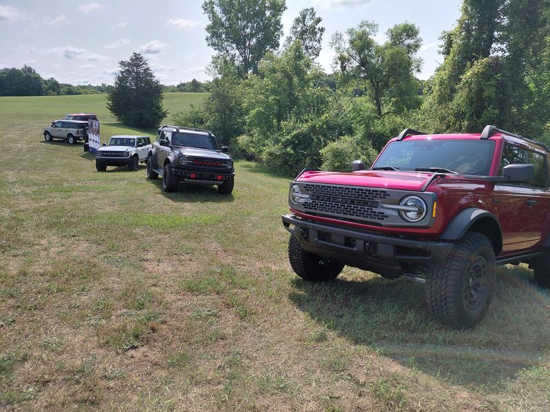 Ford Custom Garage offers several packages for the Bronco SUV.
