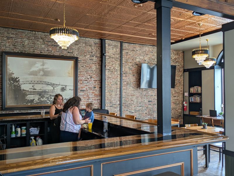 The interior of Manna at 902 Military Street on July 22, 2026.