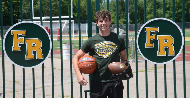 Evan Szalay of Flat Rock is the 2025-26 Monroe County Region Boys Athlete of the Year.