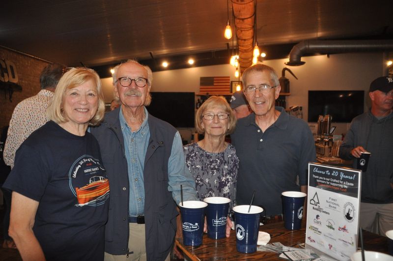Guests at the 2025 Crafted for a Cause fundraiser hosted by the Marine Trades Institute.