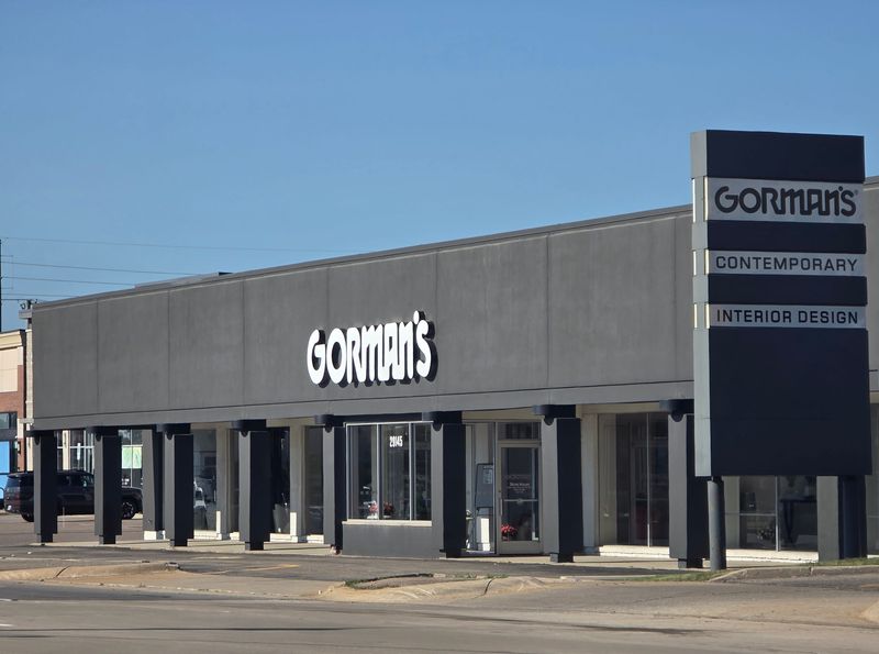 Gorman's showroom at 29145 Telegraph Road in Southfield, which is closing along with a store in Troy.