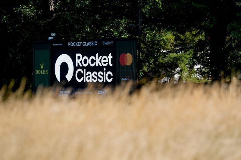Fescue grass on the ninth green is one of several changes to the Detroit Golf Club that’s hosting the Rocket Classic Pro Am and the tournament in Detroit on Wednesday, July 29, 2026.