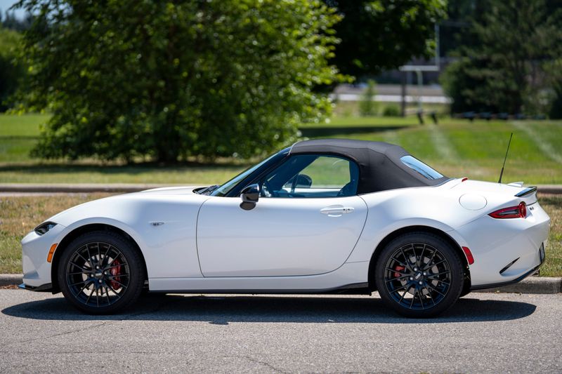 A 2026 Mazda MX-5 Miata Club is seen on Thursday, July 23, 2026, in Troy.