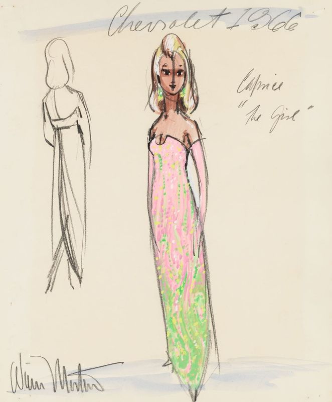 General Motors shared images of its private collection of the late John "Winn" Winniford Morton with the Detroit Free Press after concluding an internal exhibition of Morton’s work at the company’s Global Design Center in Warren.