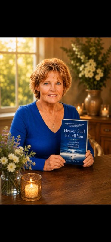 Tracy Palm releases her new book, Heaven Said To Tell You, detailing an out-of-body experience she had.
