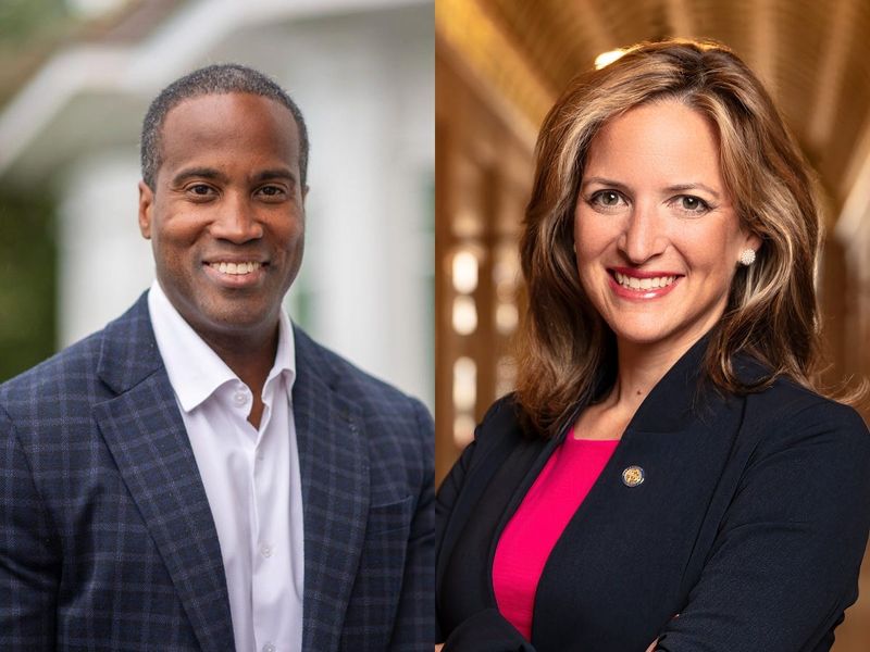 The Michigan governor's race will pit Republican U.S. Rep. John James against Democratic Secretary of State Jocelyn Benson.