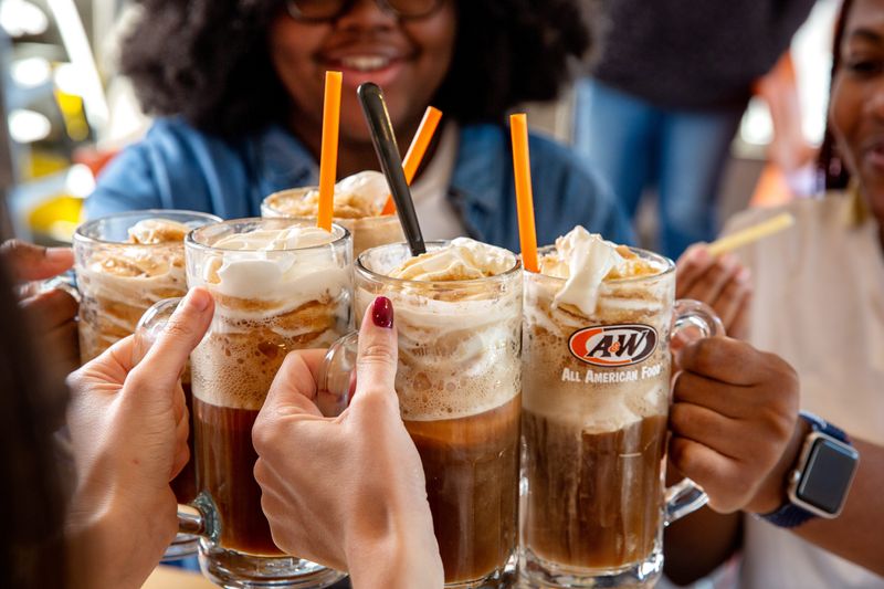 A&W small root beer floats are free on Thursday, Aug. 6, National Root Beer Float Day.
