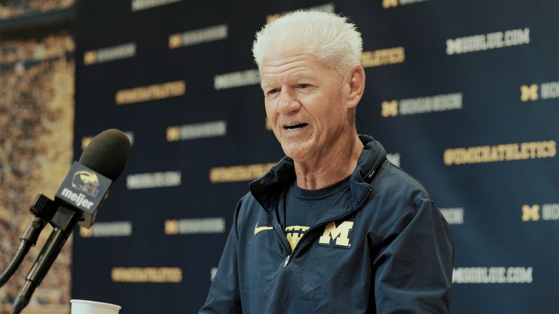 Michigan football special teams coordinator Kerry Coombs