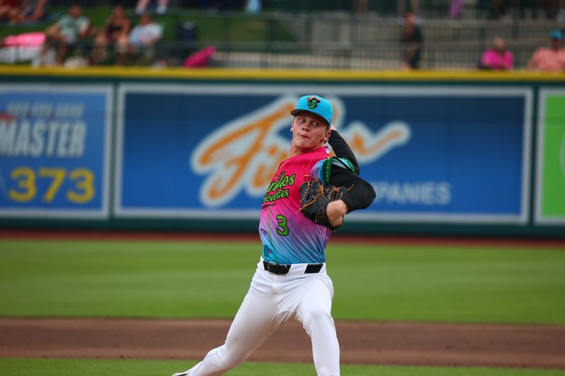 Pitching prospect Brady Smith was acquired by the Tigers in the trade that sent Tarik Skubal to the Los Angeles Dodgers.
