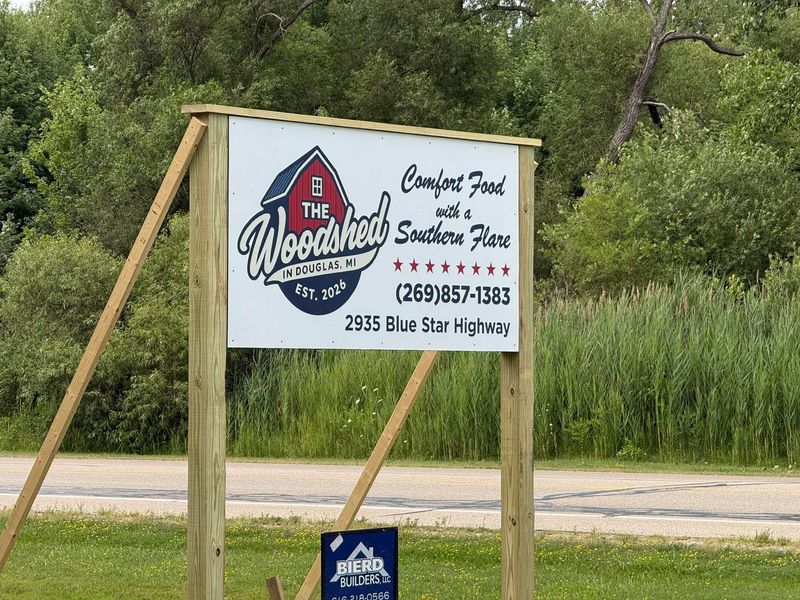 The Woodshed, expected to serve up comfort food with a southern "flare" in Douglas, could open "very soon" — according to owner Melanie Moorer.