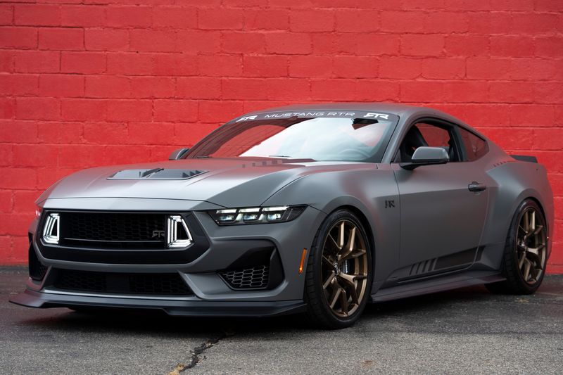 A 2025 Mustang RTR Spec 3 is seen on Thursday, Aug. 13, 2026, in Ferndale.