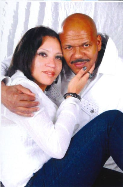Ronald Adams with his wife, Shamenia. The longtime skilled tradesman at Dundee Engine Plant died in a workplace accident in 2025.