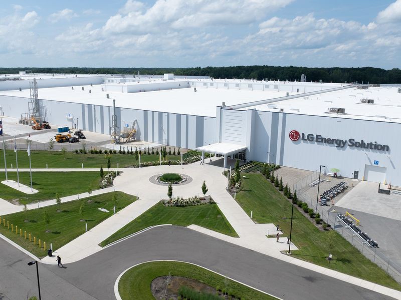 LG Energy Solution officially opened its $2.6 billion battery plant in Lansing with different products – and different clientele – than initially planned when the site would be co-owned and operated by General Motors.
