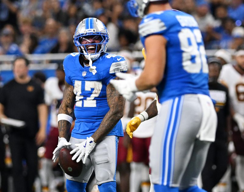 Running back Trayveon Williams led the Lions in yards from scrimmage (60) in the Aug. 22 preseason win against the Commanders.