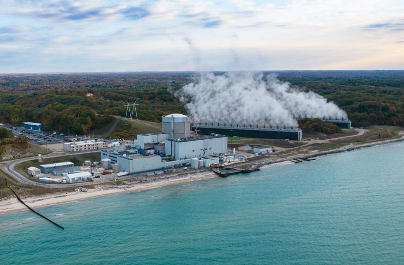 A group of five environmental groups filed a petition to intervene in Holtec's plans for steam generator tube repair at Palisades Nuclear Power Plant.