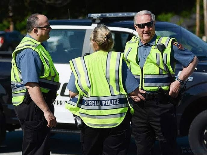Members of the Greece Special Police Department handle traffic and crowd control for special events, plus emergency situations when needed.