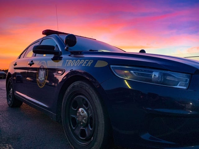 New York State Police vehicle