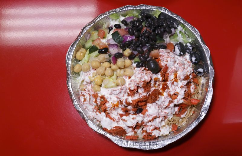 The Chicken NYC Halal Platter at the new Halal N Out.