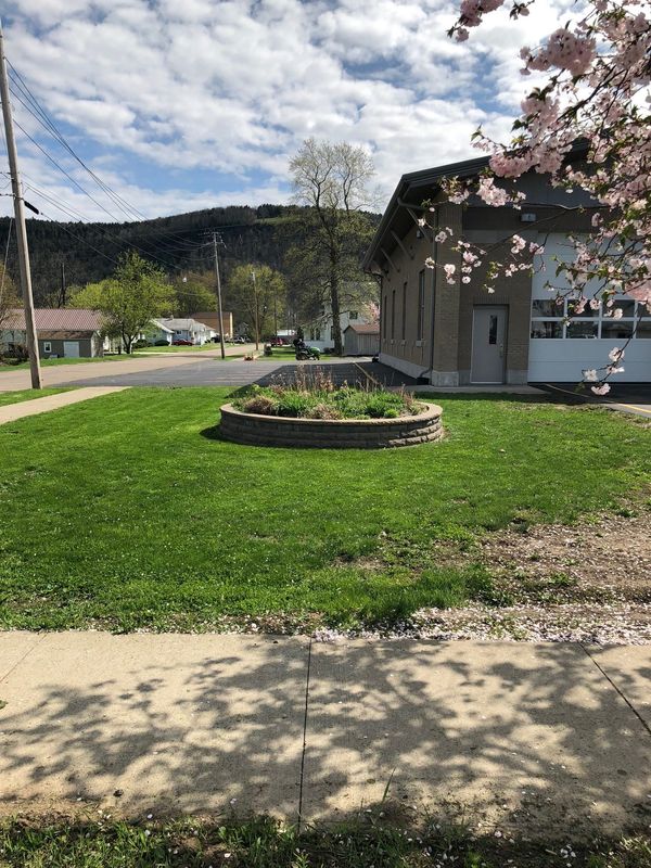 The grass is freshly cut on land adjacent to the Bath Fire Department on East Morris Street in Bath. An apartment house was previously at this spot, with an address of 52 East Morris St. In the 1940s, the DeAngelo family lived there. Joseph DeAngelo Jr., the Golden State Killer, was born in Bath on Nov. 8, 1945.