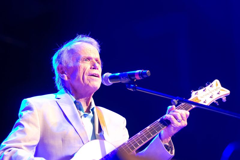 Al Jardine, founding member of the Beach Boys, performs "A Postcard from California" at the Rochester Music Hall of Fame's 2019 Induction Ceremony on Sunday, April 28, 2019.